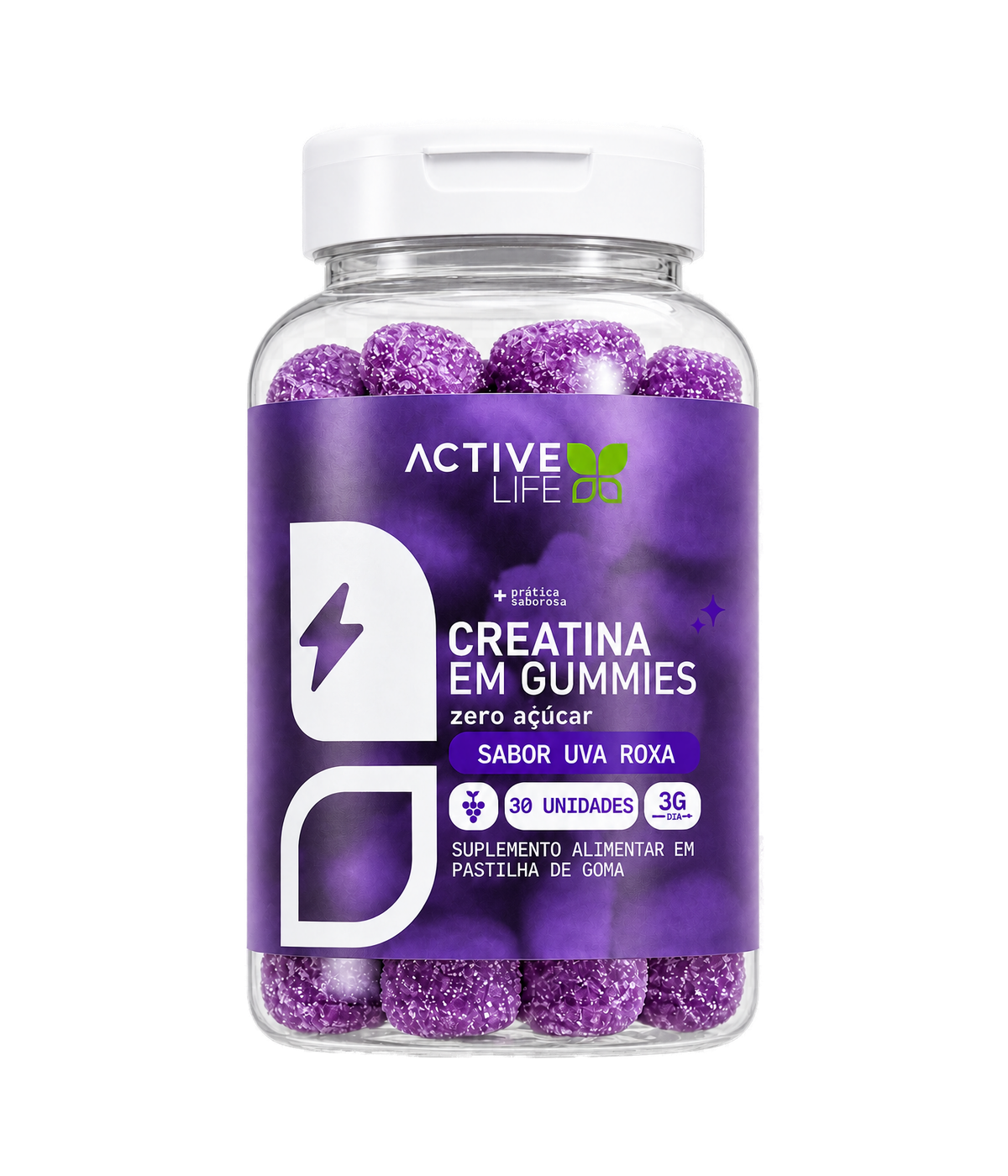 Creatina Gummy Uva Roxa